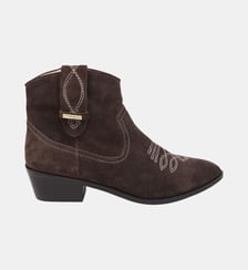 Bottines style cowboy en cuir LADY Les Tropeziennes par M. Belarbi