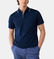 Polo Coupe Regular À Manches Courtes Mercerisé Hackett London