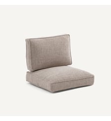 Coussin en tissu chiné pour fauteuil DILMA AM.PM