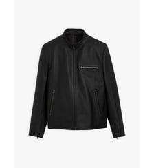 Blouson elvis en cuir Agnès b.