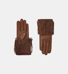 Léna Gants Femme en cuir Doublés Soie Agnelle