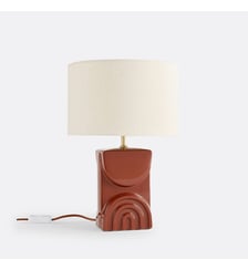 Lampe à poser céramique et lin La Redoute Interieurs