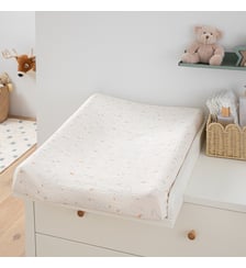 Lot de 2 housses de matelas, gaze de coton La Redoute Interieurs