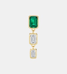 Boucle d'oreille Aurora Argent Nebuleuse Bijoux
