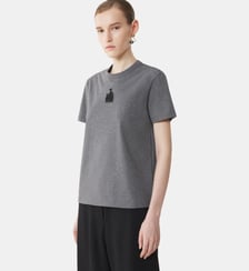 T-Shirt Brodé La Mère Et L'Enfant En Jersey Lanvin