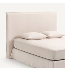 Housse en lin lavé pour tête de lit, hauteur 135 cm AM.PM