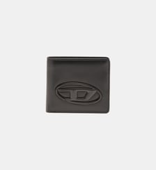 Portefeuille à deux volets en cuir Diesel