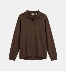 Polo manches longues tricot Ikks