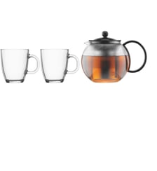 Théière 01L + 2 mug 35cl-Coloris Unique-Taille unique Bodum