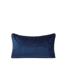 Housse De Coussin  Velours lumineux et passementerie rayée Madura