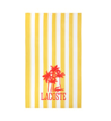 Serviette de plage  en velours Lacoste Home