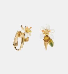 Boucles d'oreilles fleur d'oranger Les Néréides