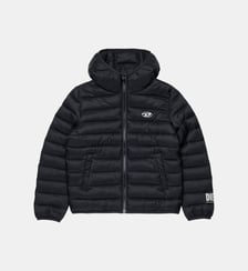 Veste matelassée avec logo imprimé Diesel Kids