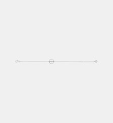 Bracelet souple sur chaîne Angélique en Argent avec diamant blanc La Garçonne Diamant