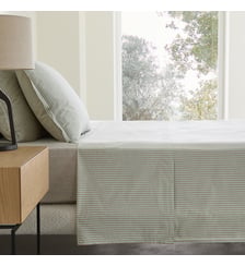 Drap plat en percale lavée 120 fils AM.PM