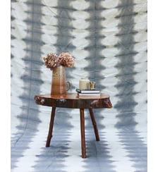 Table de salon brutaliste Donna N°1073- Produit chiné Debongout