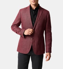 Veste blazer slim en laine et lin The Cascades Rodd & Gunn