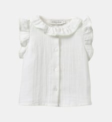 Blouse double gaze de coton Cyrillus