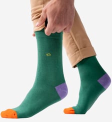 Chaussettes en coton peigné unies Billybelt
