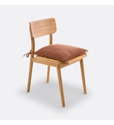 Galette de chaise coton natté La Redoute Interieurs