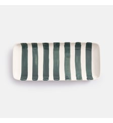 Plat à rayures, en céramique La Redoute Interieurs