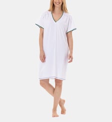 Chemise de nuit en coton VALENSOLE 901 Lingerie Le Chat