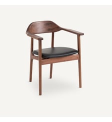 Fauteuil de table noyer AM.PM