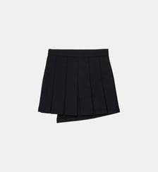 Jupe plissée avec logo Diesel Kids