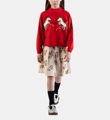 Jupe plisee Kenzo Kids