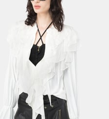 Chemise à volants Pinko