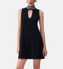 Robe en maille avec strass Liu Jo