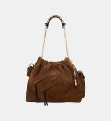 Sac M Suede June Tote Multipockets Ba&sh
