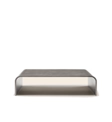 Table Basse  Métal brossé Madura