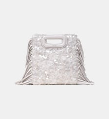 Sac M mini en sequins Maje