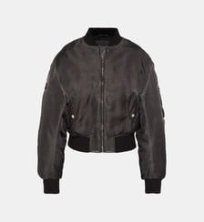 Oversized washed bomber jacket Schott