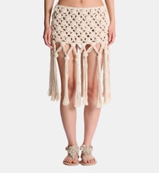 Jupe en crochet Balmain