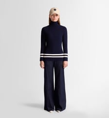 Pull judith col roulé coupe ajustée Fusalp