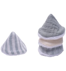 Lot de 4 cônes en gaze de coton BB & Co
