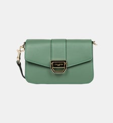 Mini sac besace Valor rabat cuir grainé Lancaster