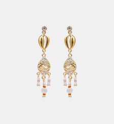 Boucles d'oreilles pendantes avec perles SUNNIE Hipanema