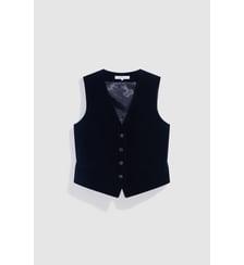 Gilet de tailleur en velours ras - JAE Gerard Darel