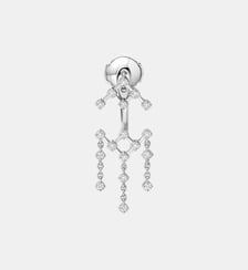 Gypsy boucle d'oreille unique détachable en or rose Djula