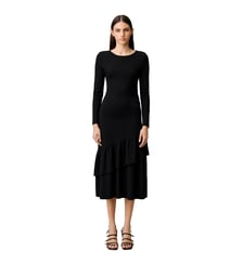 Robe moulante jersey volants Claudie Pierlot