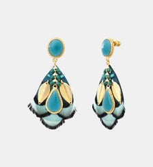 Boucles d'oreilles tiges percées   - Alizia Satellite
