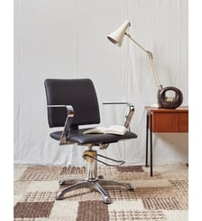 Fauteuil de coiffeur en chrome Jakob N°973- Produit chiné Debongout