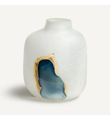 Vase en verre soufflé bouche H28 cm AM.PM