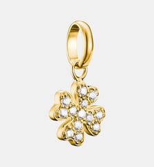 Charm trèfle avec zirconia blanc Thomas Sabo