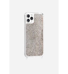 Coque de téléphone paillettes avec anneaux pour iPhone 11 Pro La Coque Française