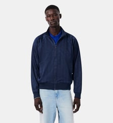 Veste zippée jacquard monogramme Lacoste
