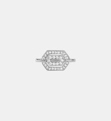 Bague Mini My Way Or Blanc & Diamants Statement